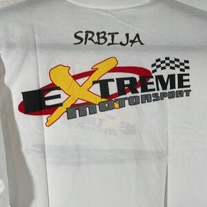 Extreme Motorsports High Speed Racers Graphic Tee Short Sleeve T-shirt Large New